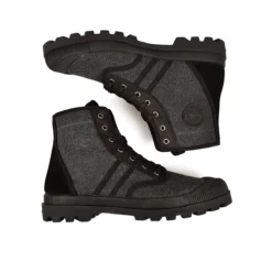 Pataugas AUTHENTIQUE M/MIXTC H4H NOIR -Pataugas Soldes Boutique 628188 BOOTS HOMME OG M MIXCT H4H NOIR 6web