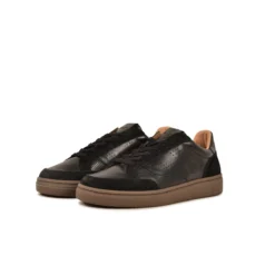 Pataugas BASALTE MIXS H4H NOIR -Pataugas Soldes Boutique 628218 850 BASKET HOMME BASALT MIXS H4H NOIR 5