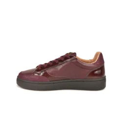Nouvelles versions -Pataugas Soldes Boutique 628220 BASKET FEMME BASALT SV F4H BORDEAUX 3