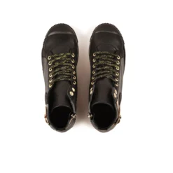 Pataugas BANJOU LATSA/MIX F4H NOIR/DORÉ 15 Pataugas BANJOU LATSA/MIX F4H NOIR/DORÉ -Pataugas Soldes Boutique 628259 946 BASKET HAUTE FEMME LATSA MIX F4H NOIR DORE 6