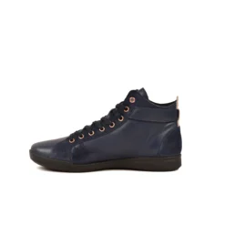 Nouvelles versions -Pataugas Soldes Boutique 628270 922 BASKET FEMME PALME MIX F4H MARINE ROSE 3