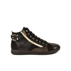 Nouvelles versions 3 Pataugas PALME/MIX F4H NOIR/DORÉ