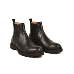 Pataugas VITUS/N F4H NOIR -Pataugas Soldes Boutique 628278 850 BOOTS HOMME VITUS N H4H NOIR 4