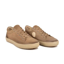 Pataugas NEW CARL/SG H4H TAUPE -Pataugas Soldes Boutique 628302 BASKET HOMME NEW CARL SG H4H TAUPE 4