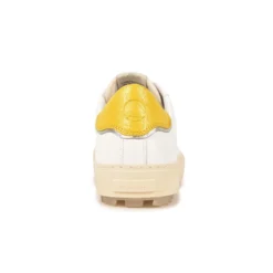 Pataugas ARAN/MIX F2H BLANC/JAUNE -Pataugas Soldes Boutique BASKET FEMME ARAN MIX F2H BLANC JAUNE 7
