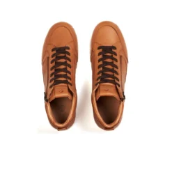 Pataugas BASALTE M/ZIP N H4I CHATAIGNE -Pataugas Soldes Boutique BASKET HOMME BASALT M ZIPN H4I CHATAIGNE 628471 755 6