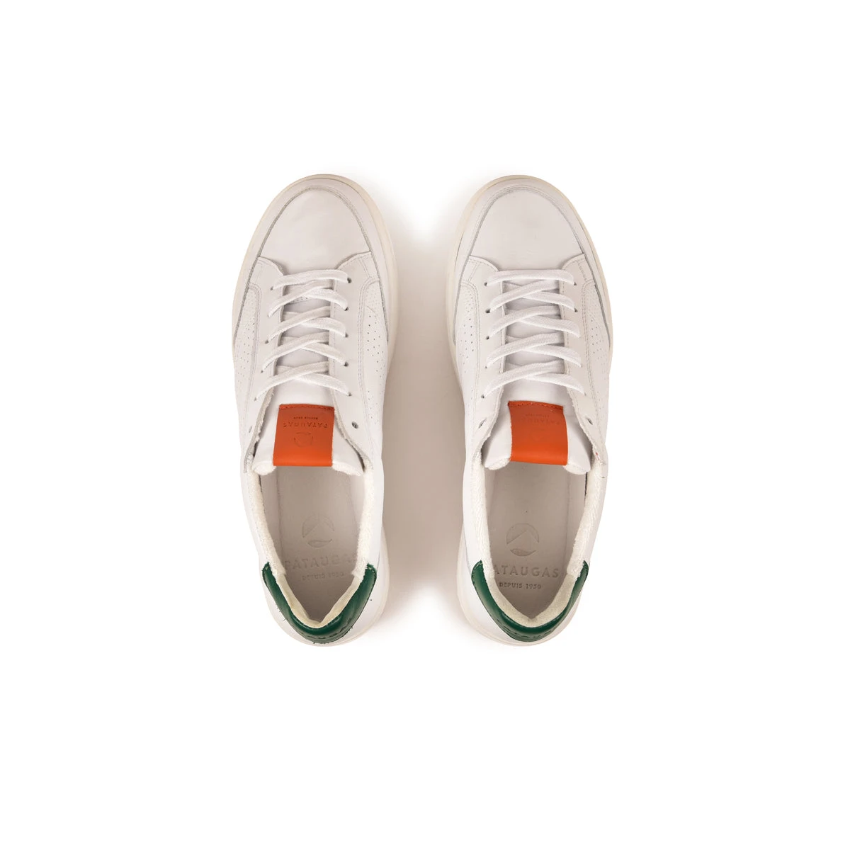 Pataugas BASALTE/N H2H BLANC/VERT 4 Pataugas BASALTE/N H2H BLANC/VERT – Image 4