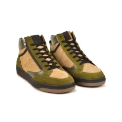 Pataugas BASALTE M/ZMIX H4I TAUPE 10 Pataugas BASALTE M/ZMIX H4I TAUPE -Pataugas Soldes Boutique BASKET HOMME BASALT ZMIX H4I TAUPE 628472 154 4