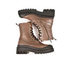 Pataugas AINOA B/CI F4I CAFE -Pataugas Soldes Boutique BOOTS FEMME AINOA B CI F4I IMPRIME CAFE 628452 801 6