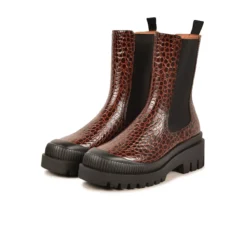 Pataugas AINOA CH/GR F4I CARAMEL -Pataugas Soldes Boutique BOOTS FEMME AINOA CH GR F4I CARAMEL 628454 753 5