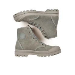 Pataugas AUTHENTIQUE M/TDLV F2I VERT DE GRIS 11 Pataugas AUTHENTIQUE M/TDLV F2I VERT DE GRIS -Pataugas Soldes Boutique BOOTS FEMME OG M TDLV F2I VERT DE GRIS 628337 305 6