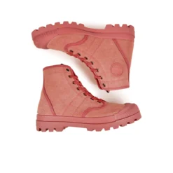 Pataugas AUTHENTIQUE M/TDLV F2I VIEUX ROSE -Pataugas Soldes Boutique BOOTS FEMME OG M TDLV F2I VIEUX ROSE 628337 305 6