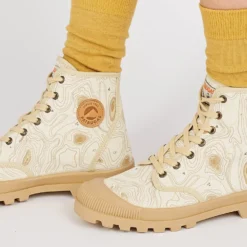 Pataugas AUTHENTIQUE M/TOPO F2I BEIGE -Pataugas Soldes Boutique BOOTS FEMME OG M TOPO F2I BEIGE 628340 150 Porte 2 scaled