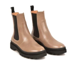 Pataugas VITUS H/N F4I TAUPE -Pataugas Soldes Boutique BOOTS FEMME VITUS H N F4I TAUPE 628562 154 4