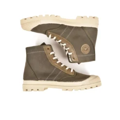 Pataugas AUTHENTIQUE M/SC H2I KAKI -Pataugas Soldes Boutique BOOTS HOMMME OG M SC H2I KAKI 628342 554 6