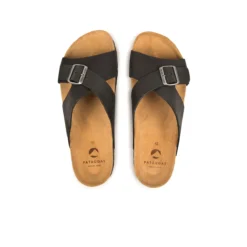 Pataugas LUDO/MIX H2I NOIR -Pataugas Soldes Boutique SANDALE HOMME LUDO MIX H2I NOIR 628533 850 6